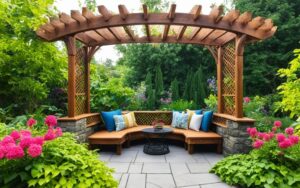 Aménagement extérieur,aménagement,extérieur pergola jardin